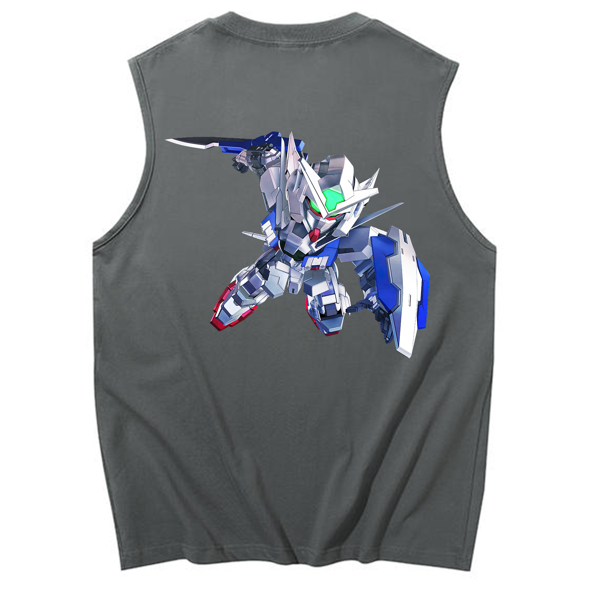 （画像用） 機動戦士ガンダム Mobile Suit Gundam コットン100％タンクトップ（背面プリント）